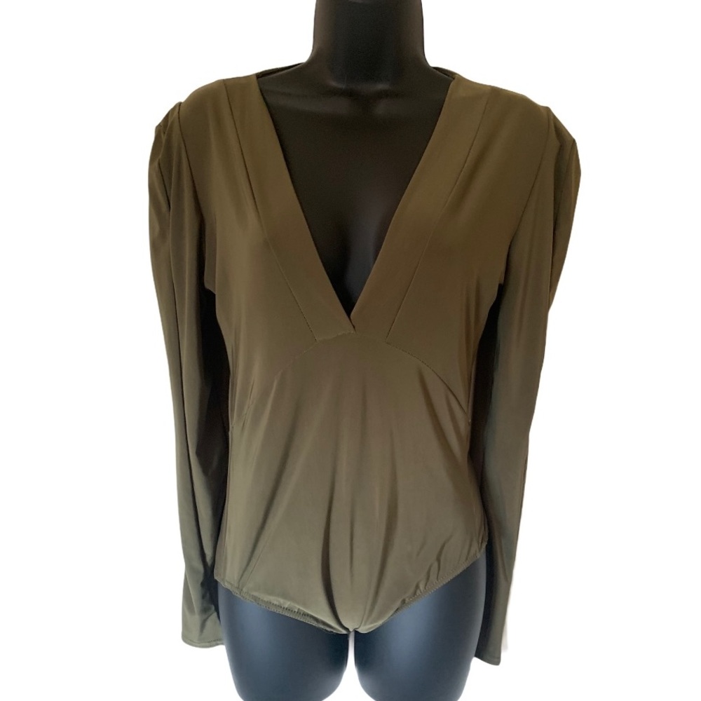 Olive Green Bodysuit